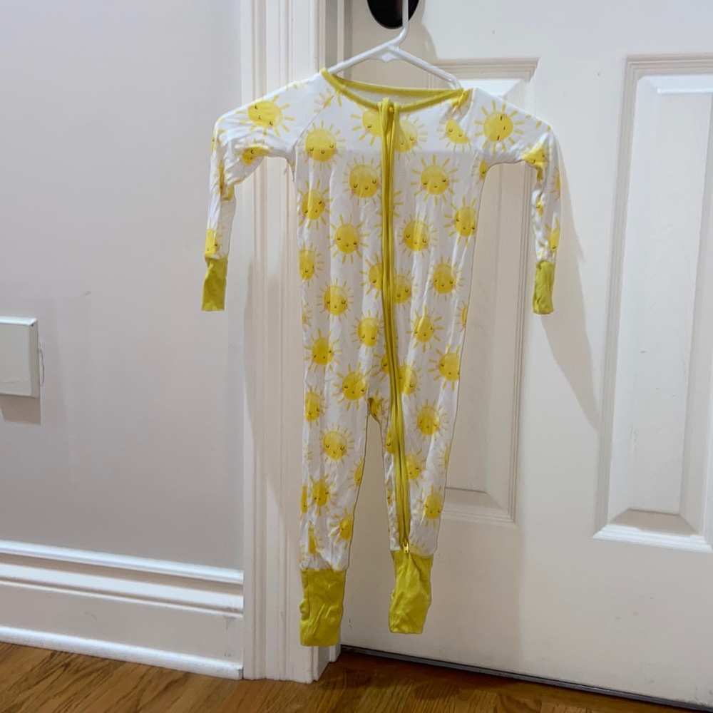 Used Little Sleepies Sunshine Zippy